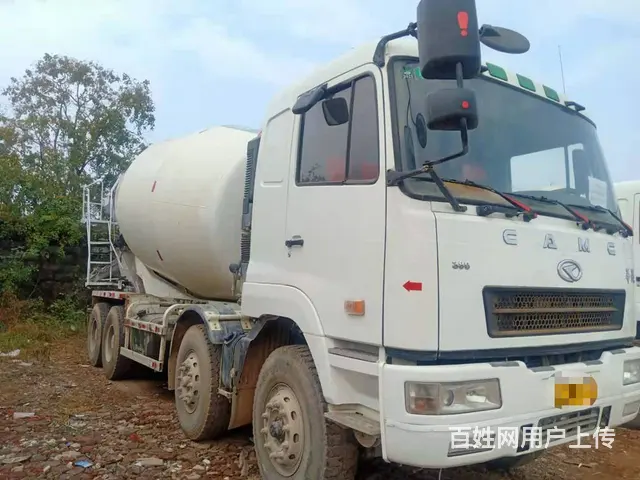 二手16年国四华凌前四后八18方水泥罐车380马力 - 图片 1