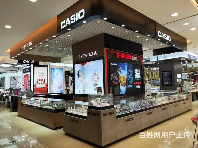 化妆品店柜台设计，化妆品展台，展柜，烤漆货架，货柜 - 图片 3