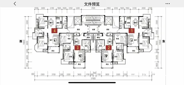 水岸华庭 普通住宅2厅 毛坯 - 图片