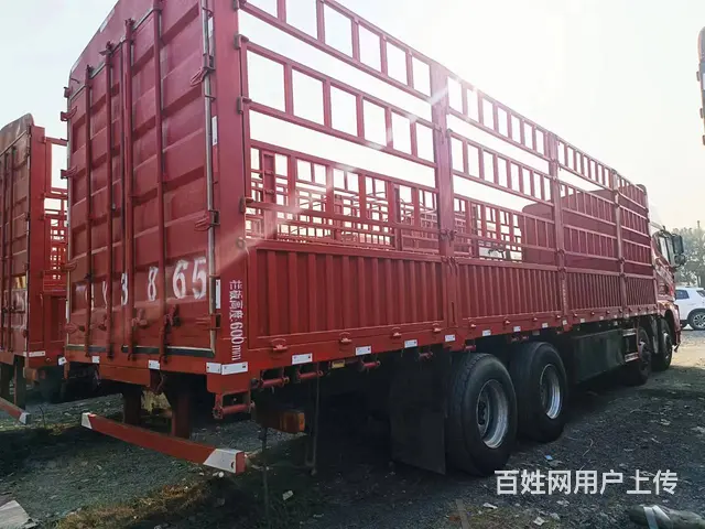 出售二手9.6米高栏前四后八解放JH6国五420 - 图片 5