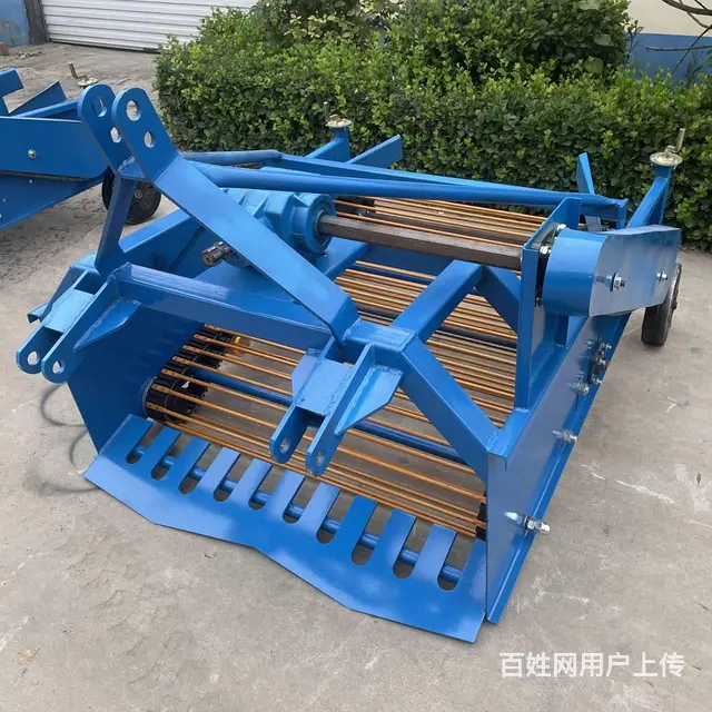 农用四轮拖拉机后悬挂皮带式马铃薯、红薯收获机LYY - 图片 2