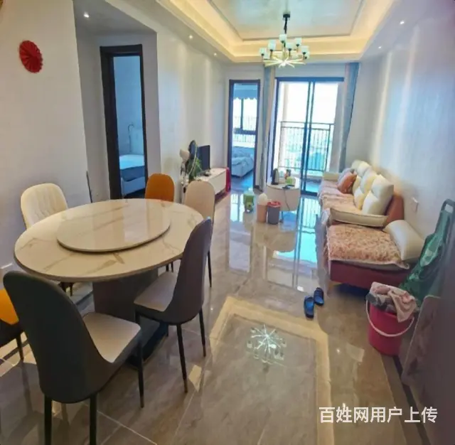 万科金域滨江一期朝东阳光超好 平层精装三房2700 随时看房 - 图片 1
