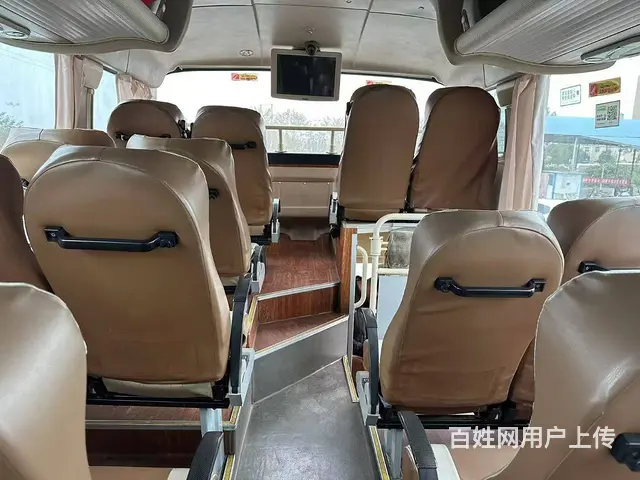 河南牌国四55座锅炉暖气宇通6118气囊车 - 图片 5