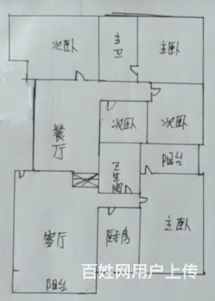 吉大 中医旁雅园 精装 跃式5房采光好拎包随时就可以入住 - 图片 11
