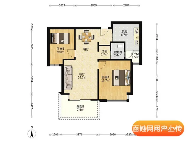 此房满5年，采光视野好，全明自住精装修 - 图片 7