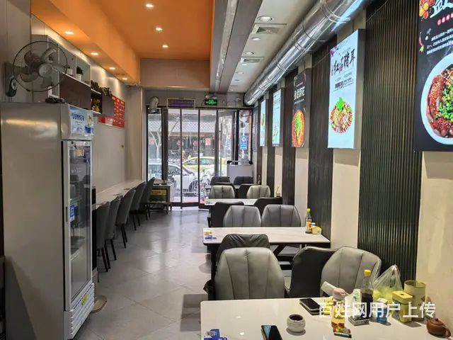 9037（铺联邦）正宁路甘南路十字繁华临街精装修餐饮店转让 - 图片 3
