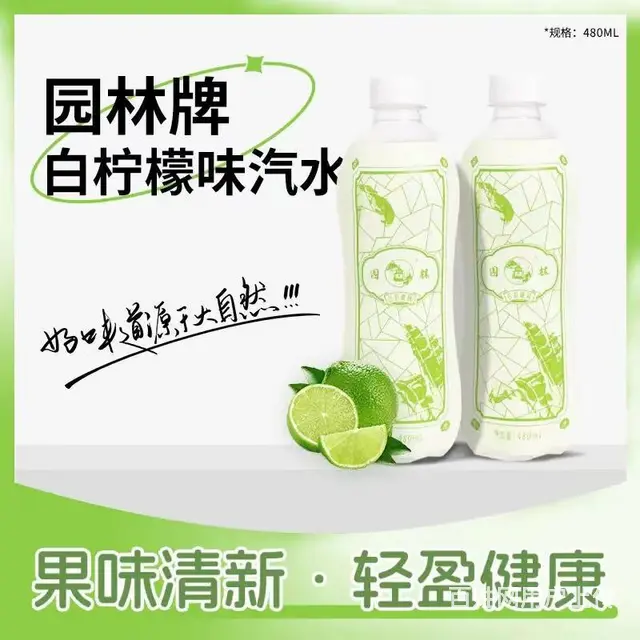 园林牌橙味汽水经典苏州口味汽水童年味道 - 图片 2
