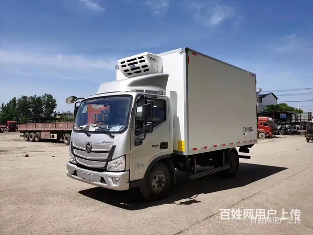 丽江 国六福田欧马可4.2米冷藏车 生鲜冷冻运输冷藏车 - 图片 2