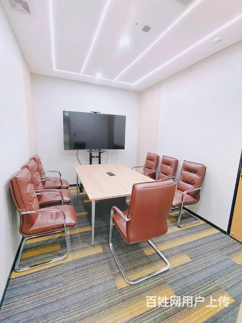 河西地铁口可时租日租会议室培训室，茶室，可临时接待，会议培训 - 图片 9