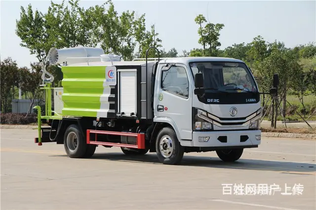 小型东风福瑞卡 5方洒水车抑尘车 免购置税包上牌 - 图片 1