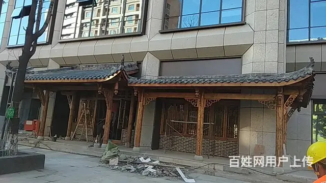 四川南充中式木门实木雕花木窗中式花格 - 图片 3