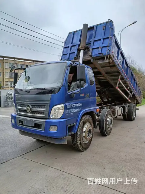 19年福田瑞沃170平板自卸车，个人户 - 图片 1