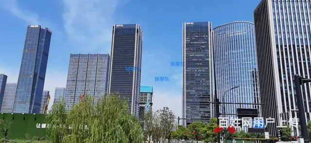 杭州未来科技城EFC欧美金融城办公室出租，层高2.8米，舒服 - 图片 1