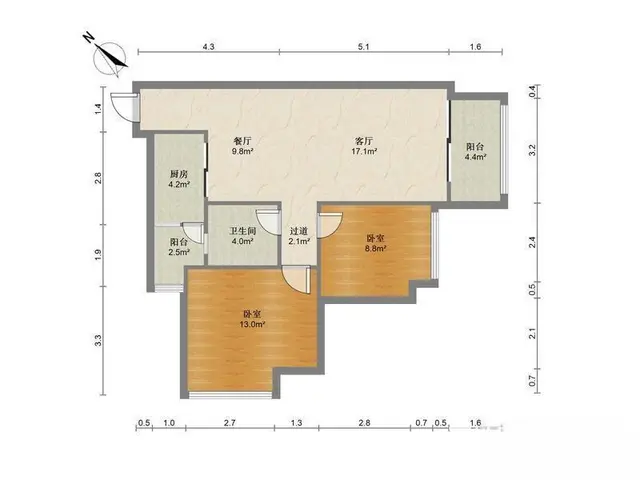 市区新房 凤山府 明珠站旁 全新装修 两房 南向 9中 - 图片 9