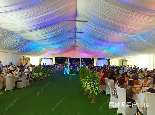 大型户外展会篷房 婚礼帐篷 文艺演出大棚 快速搭建 - 图片 2