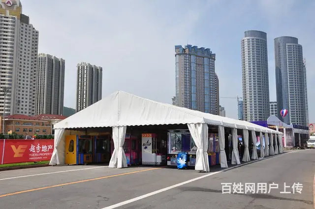 汽车展览篷房，贵宾休息室临时展馆，户外设备租赁 - 图片 4