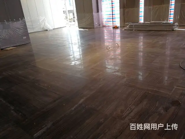 广州专业地毯清洗清洁瓷砖地面清洗抛光木地板打蜡抛光 - 图片