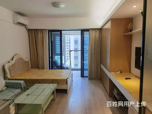 1400包物业 出租龙喜华城一房一厅家电齐全 - 图片 1