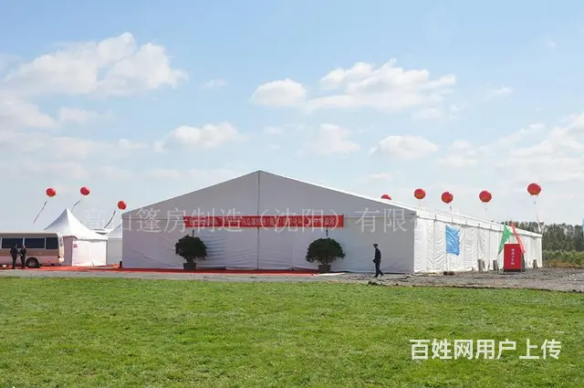 庆典展会篷房 公司聚会大棚 铝合金帐篷厂家 - 图片 1