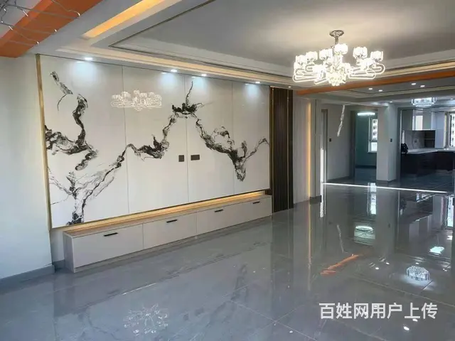锦州中学西班牙风情小区17层不顶135平3室南北通新装修地暖 - 图片 1