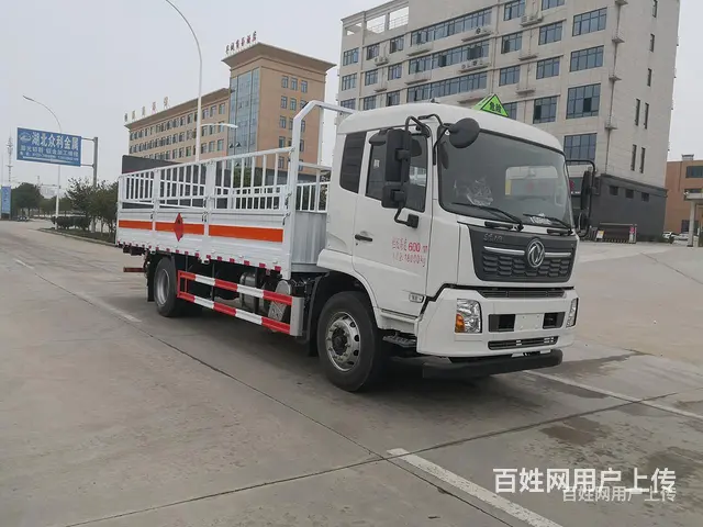 内江东风途逸3.4米气瓶车危险品箱式厂家 - 图片 11