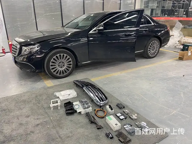 2020款奔驰E300L加装23P驾驶辅助全速巡航 - 图片 1