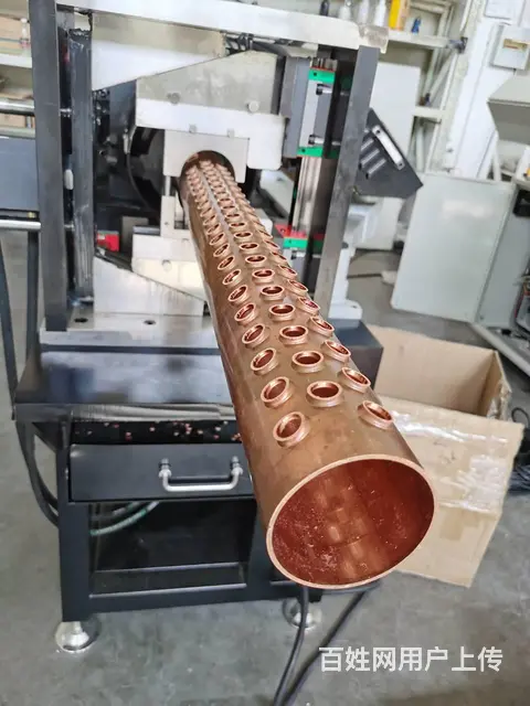 全自动铜管冲孔翻边机铜管拔孔机打孔机拔肩机-威迪特 - 图片 5