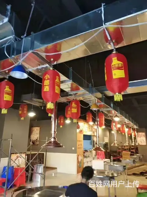 番禺区排油烟系统油烟管道制作韩式自助烤肉店上排烟机 - 图片 1