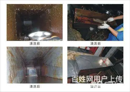 昆山市巴城酒店饭店油烟机清洗公司 油烟管道清洗 - 图片 3