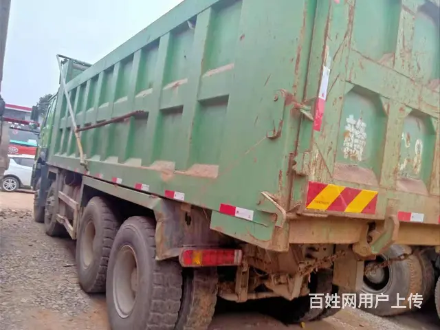 二手380马力7米大箱 豪沃前四后八自卸车国五 - 图片 4