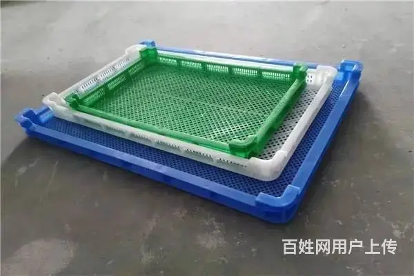 物流箱斜插箱卡板箱塑料周转箱折叠箱周转筐塑料保温箱 - 图片 6