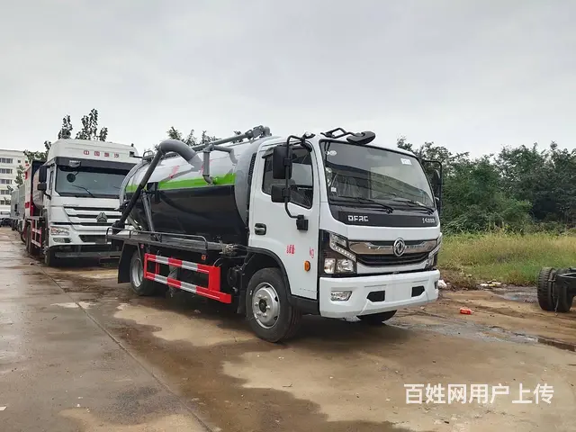 5方8方10方东风清洗吸污吸粪车市政高压管道疏通车 - 图片 1