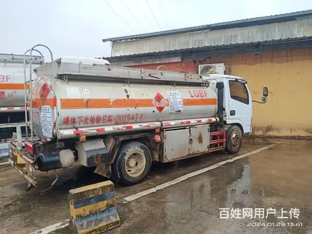 二手东风5吨油罐车加油车报废价手续齐全 - 图片 3