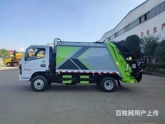 国六蓝牌小型4方小区物业转运西装卸环卫车 厂家价格一步到位 - 图片 5