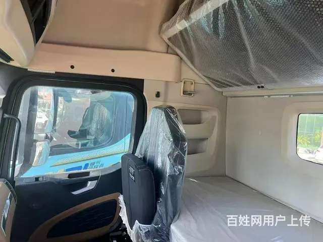 陕汽德龙X5S国六LNG潍柴480马力牵引半挂新车 - 图片 3