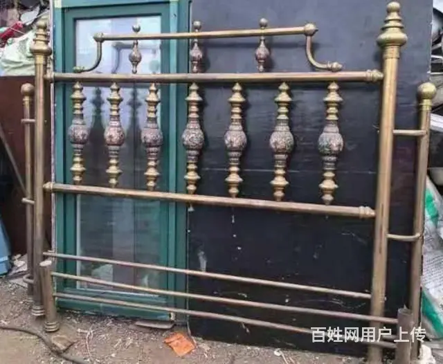 老古董50年纯铜床 - 图片