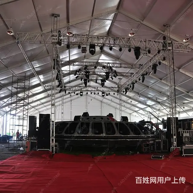 户外婚礼篷房 尖顶安检帐篷 啤酒大篷搭建 可租可售 - 图片 5