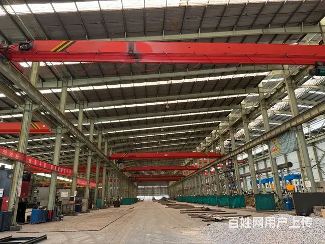 （城市在线找房免费）棠张工业园内标准钢结构厂房设备整体出租 - 图片 1