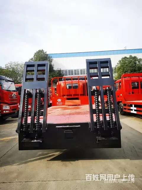 国六中型挖机挖机拖板车平板车 图片报价 - 图片 9