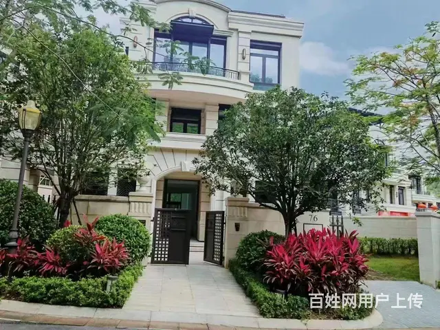 华发山庄法式独栋别墅635平方，高档社区，专卖别墅 - 图片 3