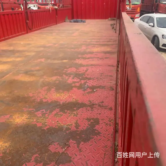 出售21年上户二手东风天龙前四后四9.6米高栏货车 - 图片 7