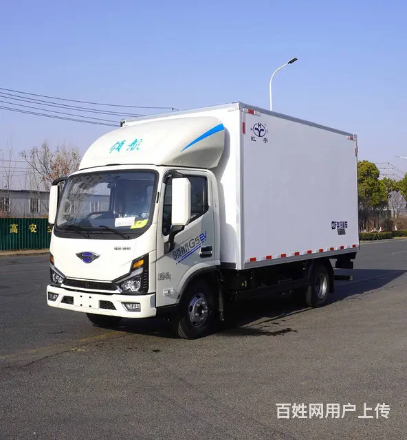 4.2米福田领航G5EV新能源冷藏车生鲜果蔬冷链车 - 图片 1