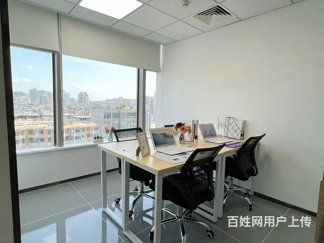 长沙超A写字楼出租丨6人间超级靠窗办公室丨24h办公 - 图片 1