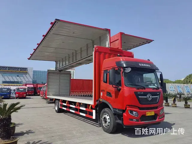 出售2023年5月上牌东风天锦厢式货车9米6大单桥 - 图片 3
