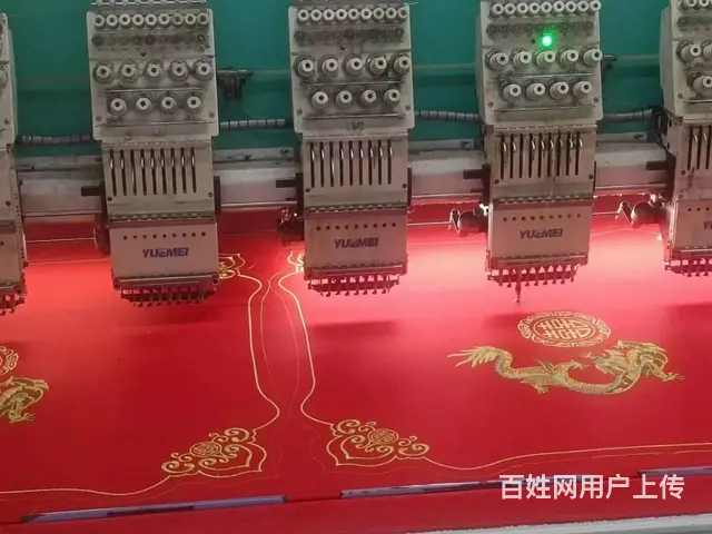 出售越美9针44头300间距全高速绣花机两台 - 图片 3