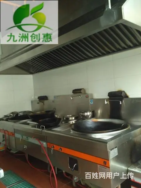 排烟罩 风机  厨房排烟风机油烟净化器，烟管 - 图片 2