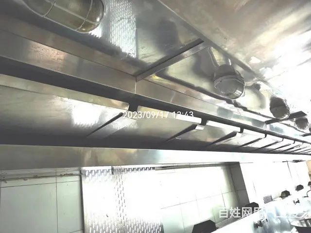 昆山周庄工厂写字楼厨房油烟机清洗 专业价优 - 图片 4