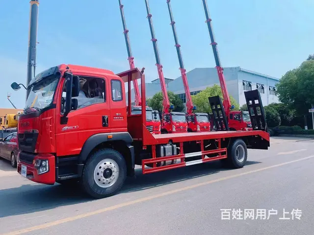 重汽豪沃平板运输车 生产厂家直销价格结实耐用包上牌 - 图片 8