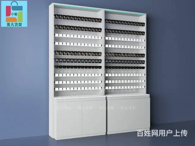 莫凡货架厂家咨询-温州三福饰品货架效果图 - 图片 3