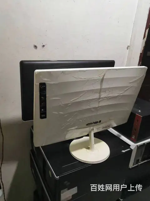 有二台三星和飞利浦品牌24寸大屏电脑液晶显示器 - 图片 3